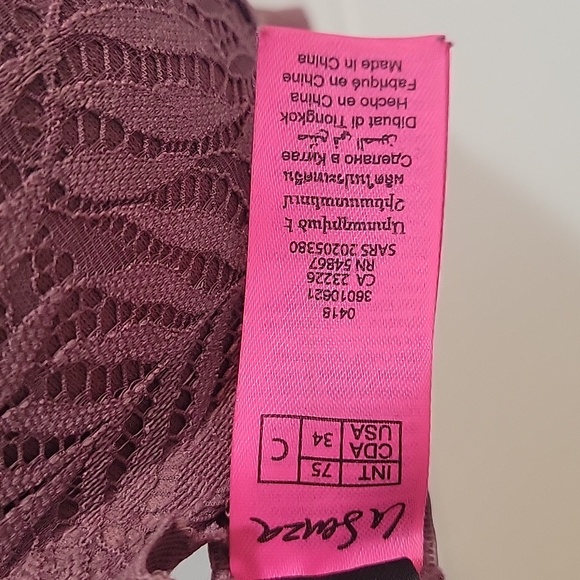 La SENZA 34C Obsession Bra - Picture 4 of 5